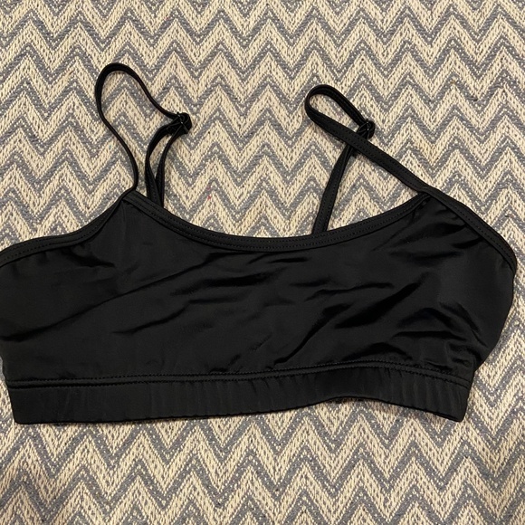 Balera Black Competitive Camisole Bra Top Sz Adult Small - Picture 2 of 4
